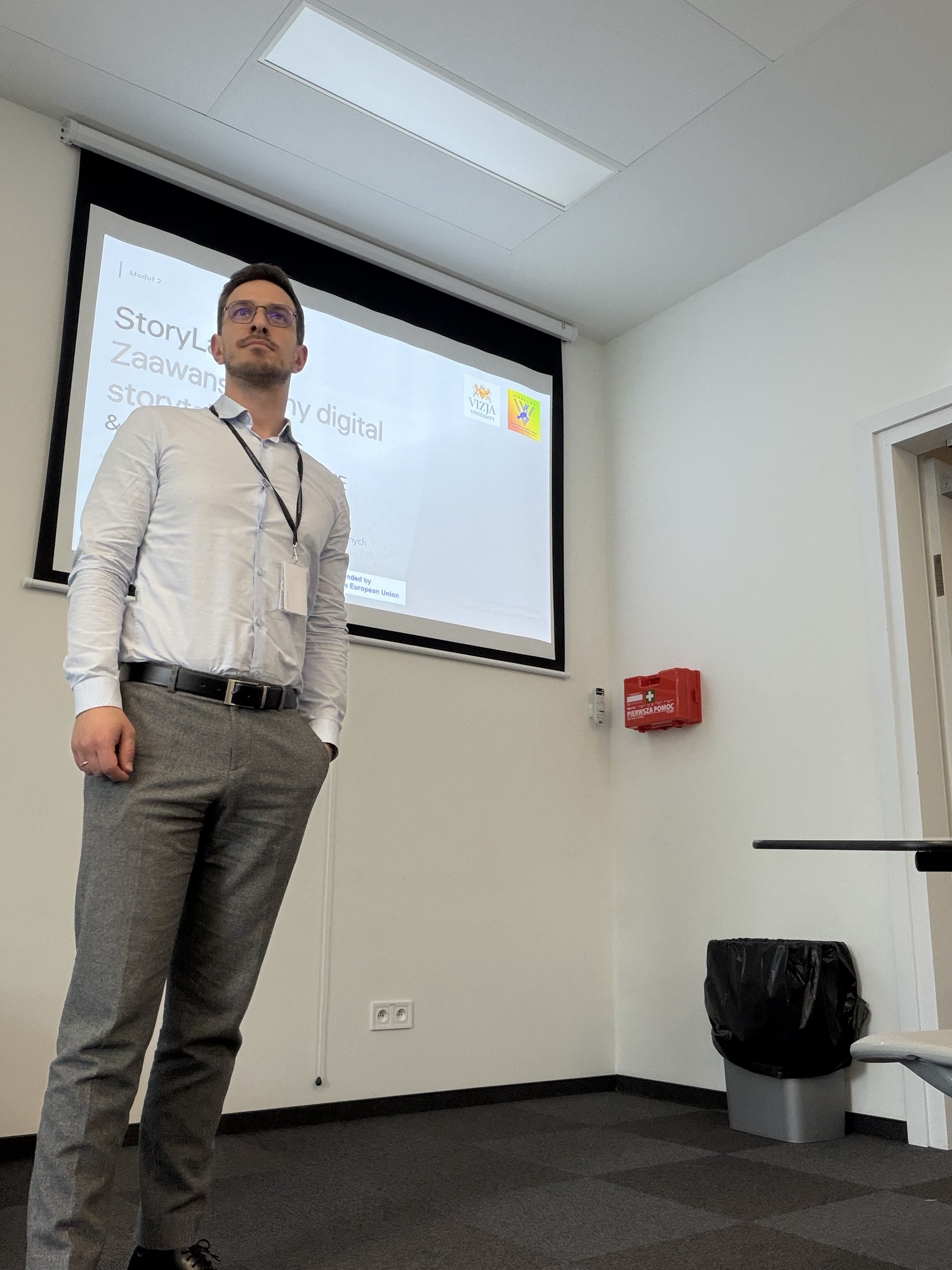 StoryLab presentation during the VISUAL-EU Summer School 2026