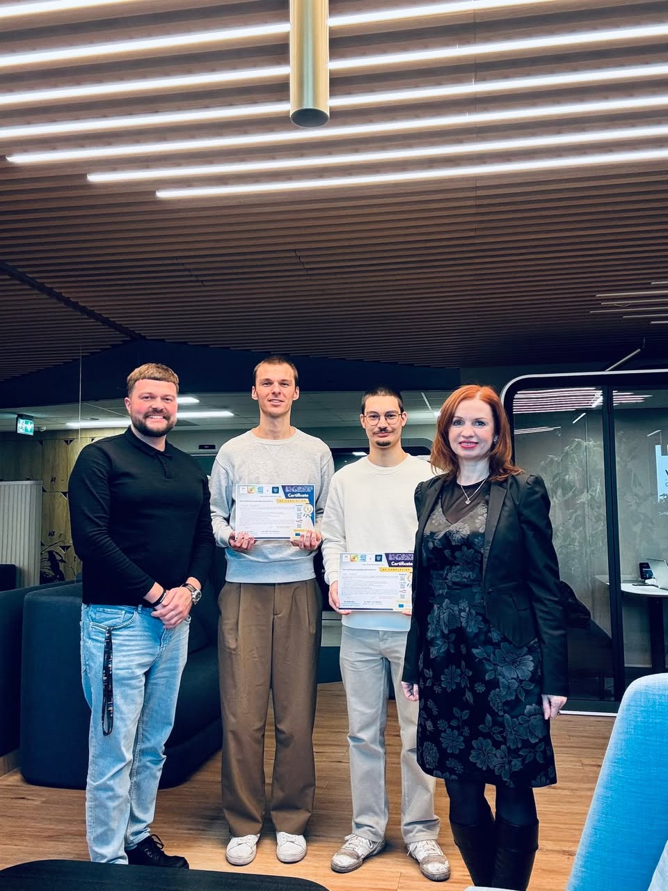 VISUAL-EU 2025: Certificates for Our Top Performers — photograph 1