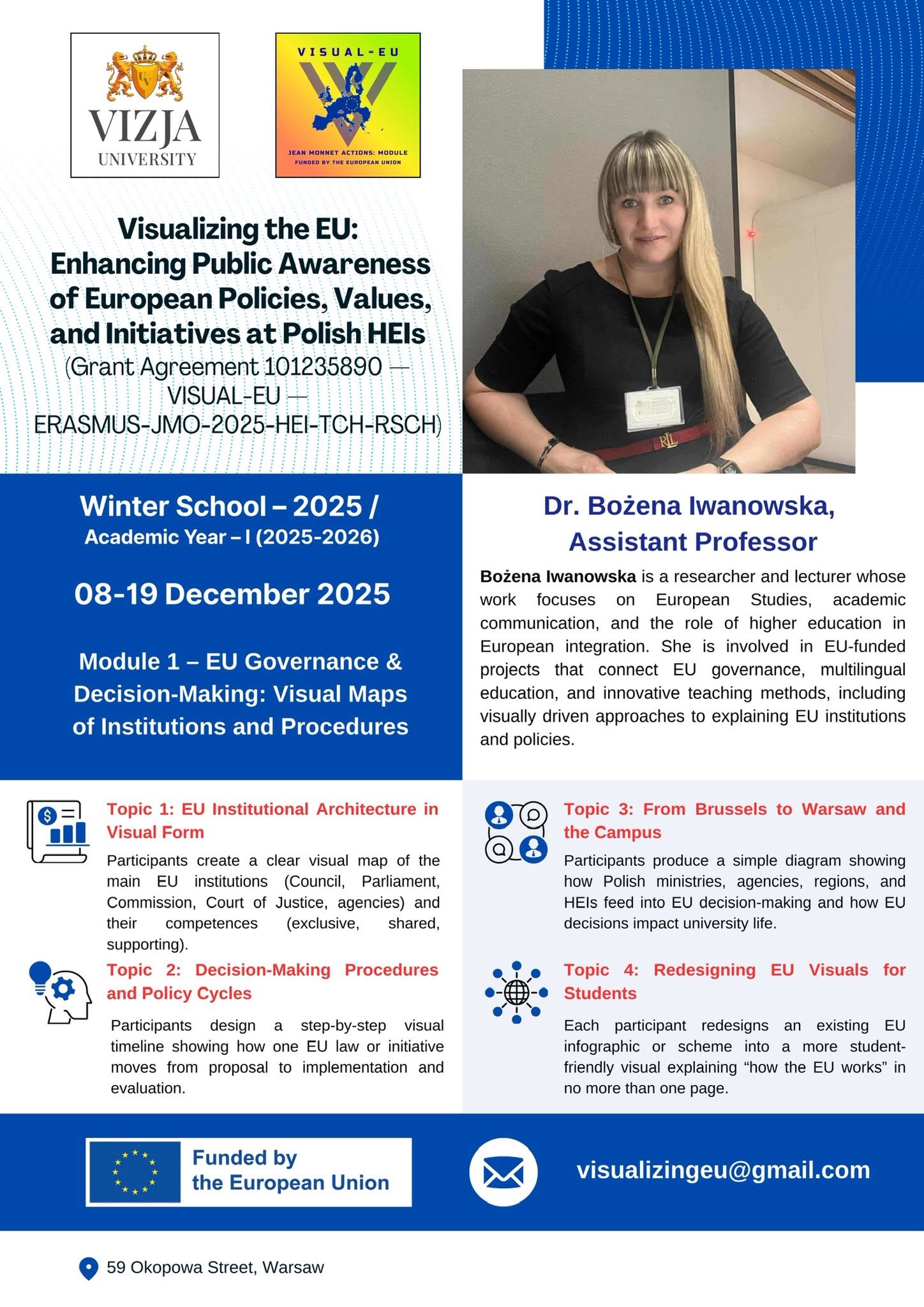 VISUAL-EU Winter School 2025 is coming! — photograph 2