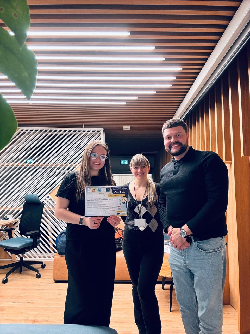 VISUAL-EU 2025: Certificates for Our Top Performers — photograph 4