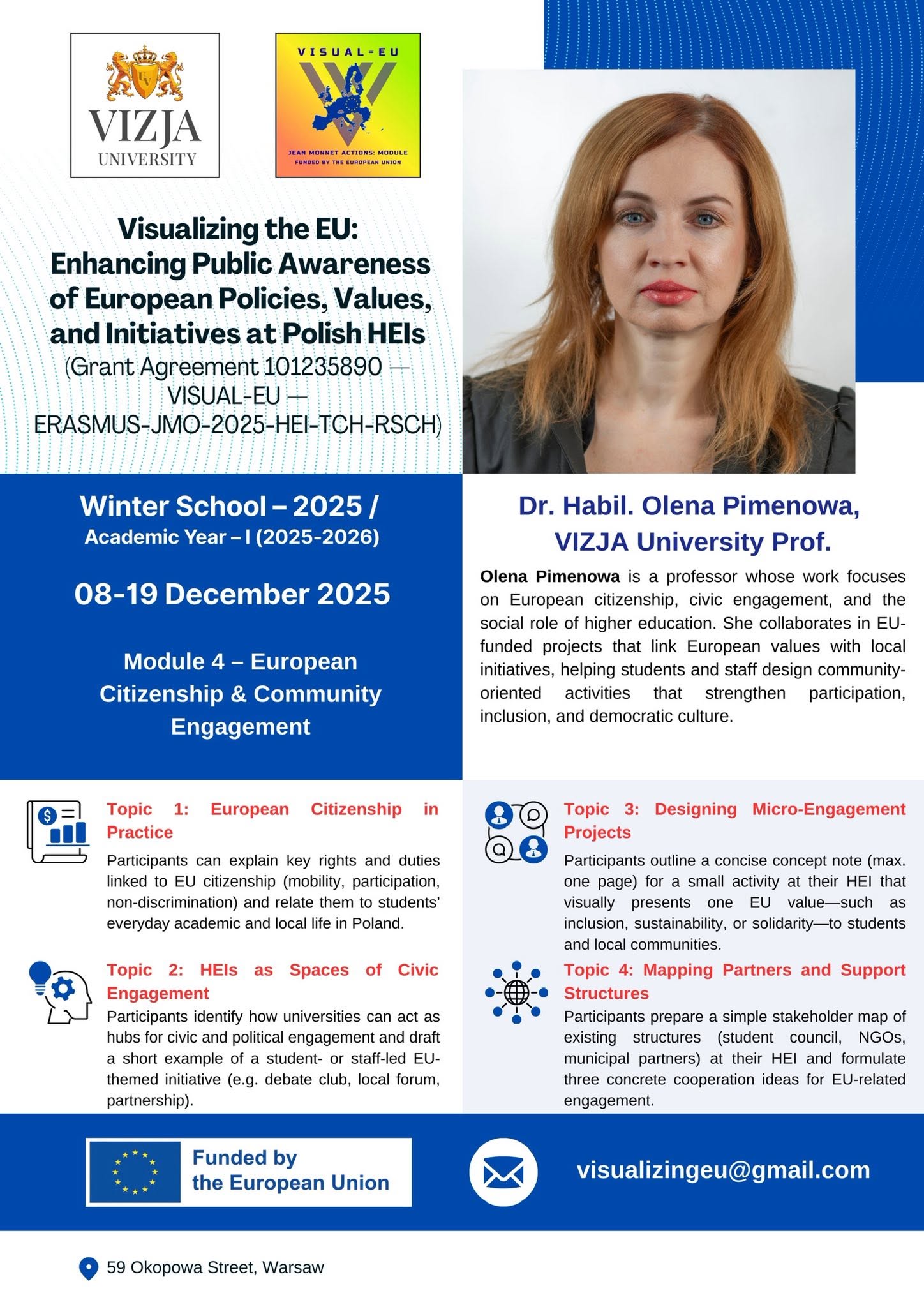 VISUAL-EU Winter School 2025 is coming! — photograph 4