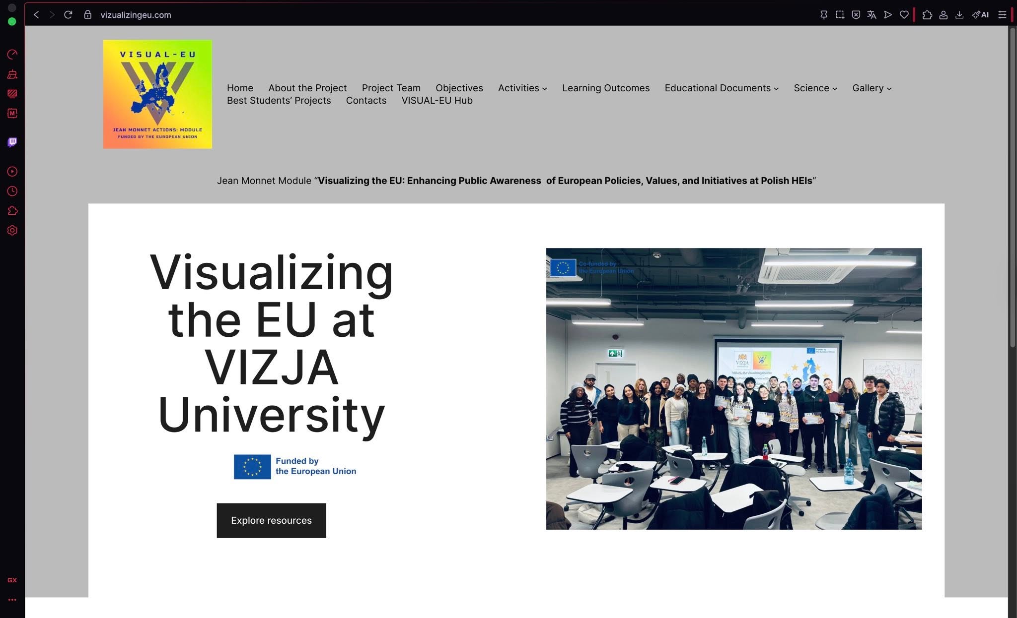 Discover the Official VISUAL-EU Website — photograph 1