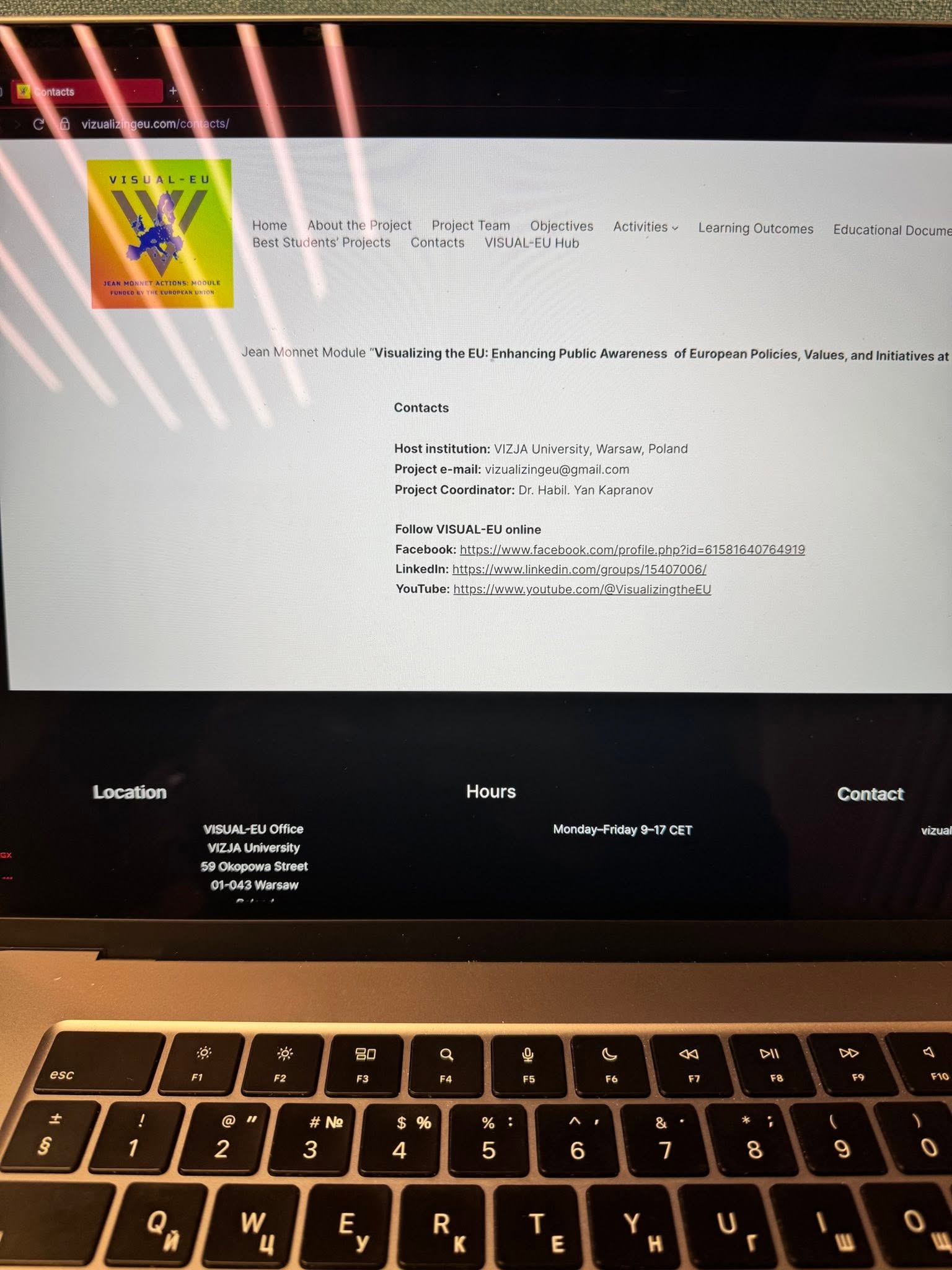 Discover the Official VISUAL-EU Website — photograph 9