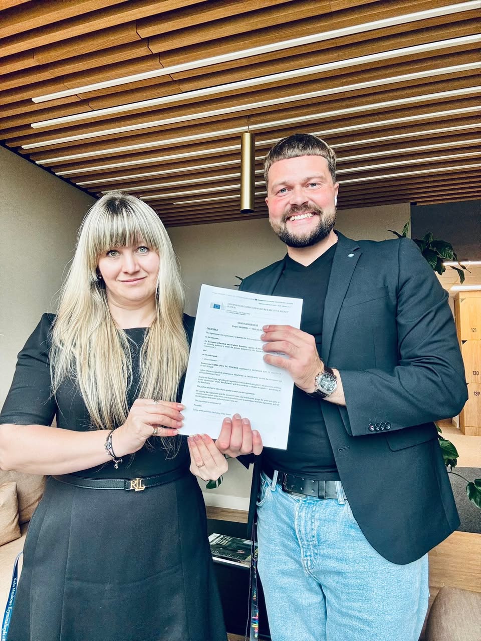 Exciting News from VIZJA University — Grant Agreement Signed! — photograph 1